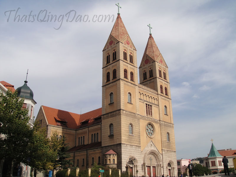 St. Michaels Cathedral, Qingdao Old Town. St. Michaels Cathedral, Qingdao Old Town.