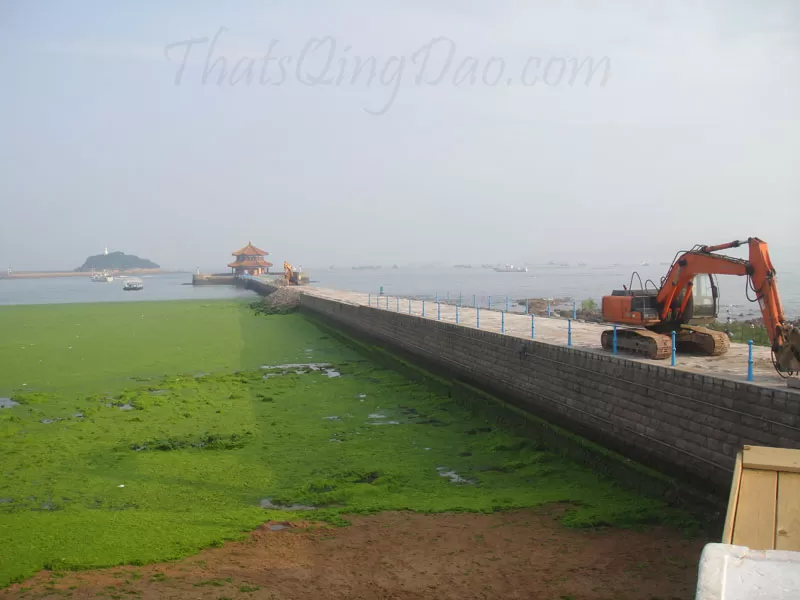 Qingdao ZhanQiao Pier Closed