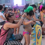 Qingdao Beer Festival Mom Daughter