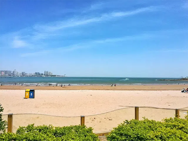 Qingdao No. 3 Bathing Beach Shandong China That s Qingdao