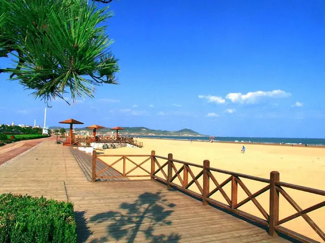 Golden Sands Beach in Huangdao